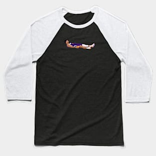 Devin Booker Pixel lying Baseball T-Shirt